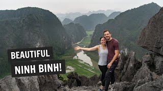 Ninh Binh, Vietnam is BEAUTIFUL!  (Trang An Boat Tour, Mua Caves, & Bich Dong Pagoda)