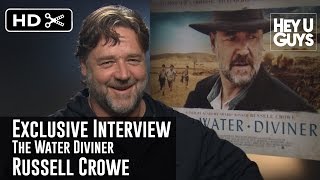 Russell Crowe Exclusive Interview - The Water Diviner & His Pion For Movie Making