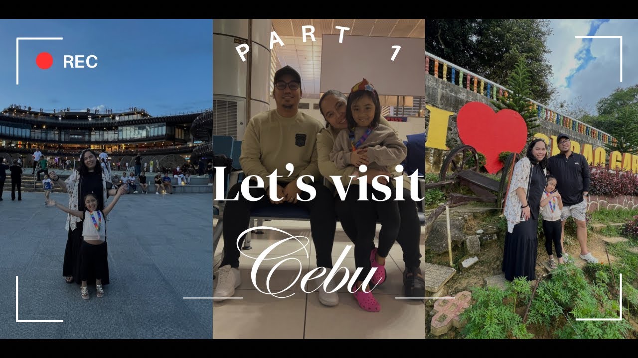 CEBU ITINERARY: Best Family Spots, Food, & Views! 🇵🇭 (First Timer’s Guide)