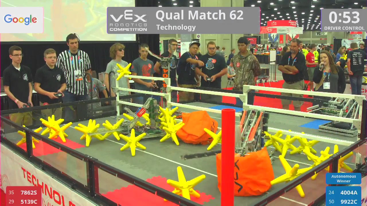 2017 VRC Tech Q62 - 7862S 5139C vs 4004A 9922C - 12 to 46