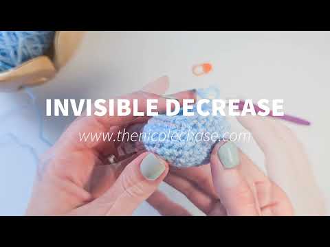 Invisible Decrease | Crochet Stitch Tutorial
