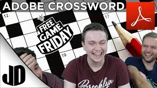 Celebrity HACKING ADOBE! | Adobe Crossword | Free Game Friday Net Worth