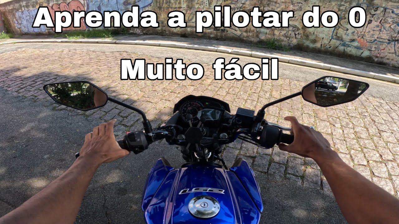 Aprenda a pilotar uma moto do 0 (MUITO FÁCIL)