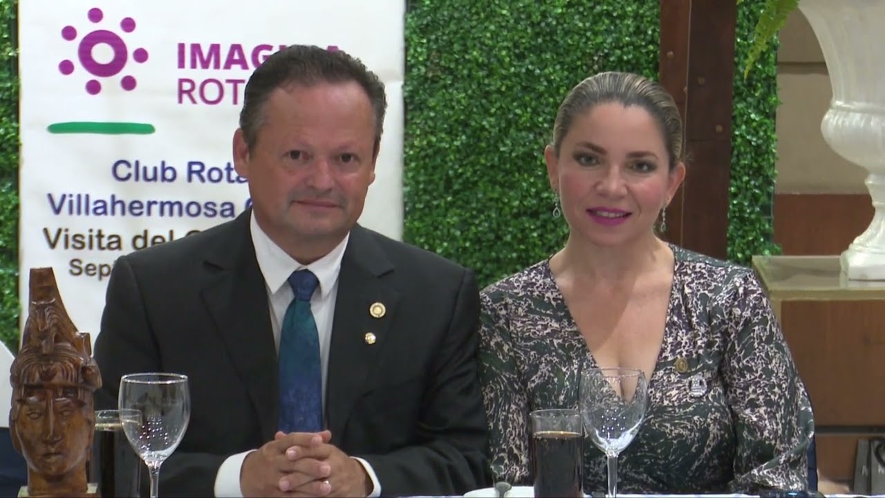 Rinde protesta la mesa directiva del Club Rotario Olmeca-Villahermosa