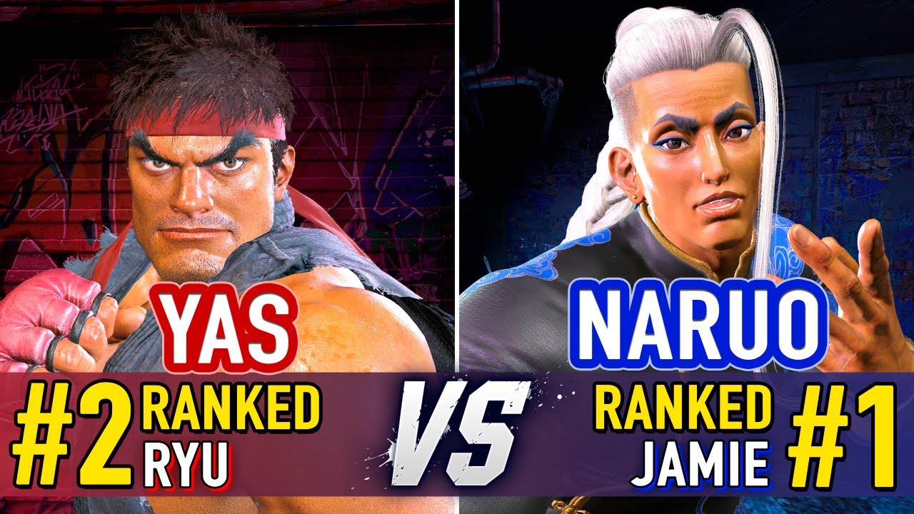 SF6 🤜 YAS (#2 Ranked Ryu) vs Naruo (#1 Ranked Jamie) 🤛 SF6 High Level Gameplay