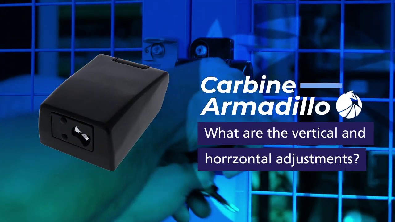 Carbine Armadillo What are the Vertical and Horizontal Adjustments?