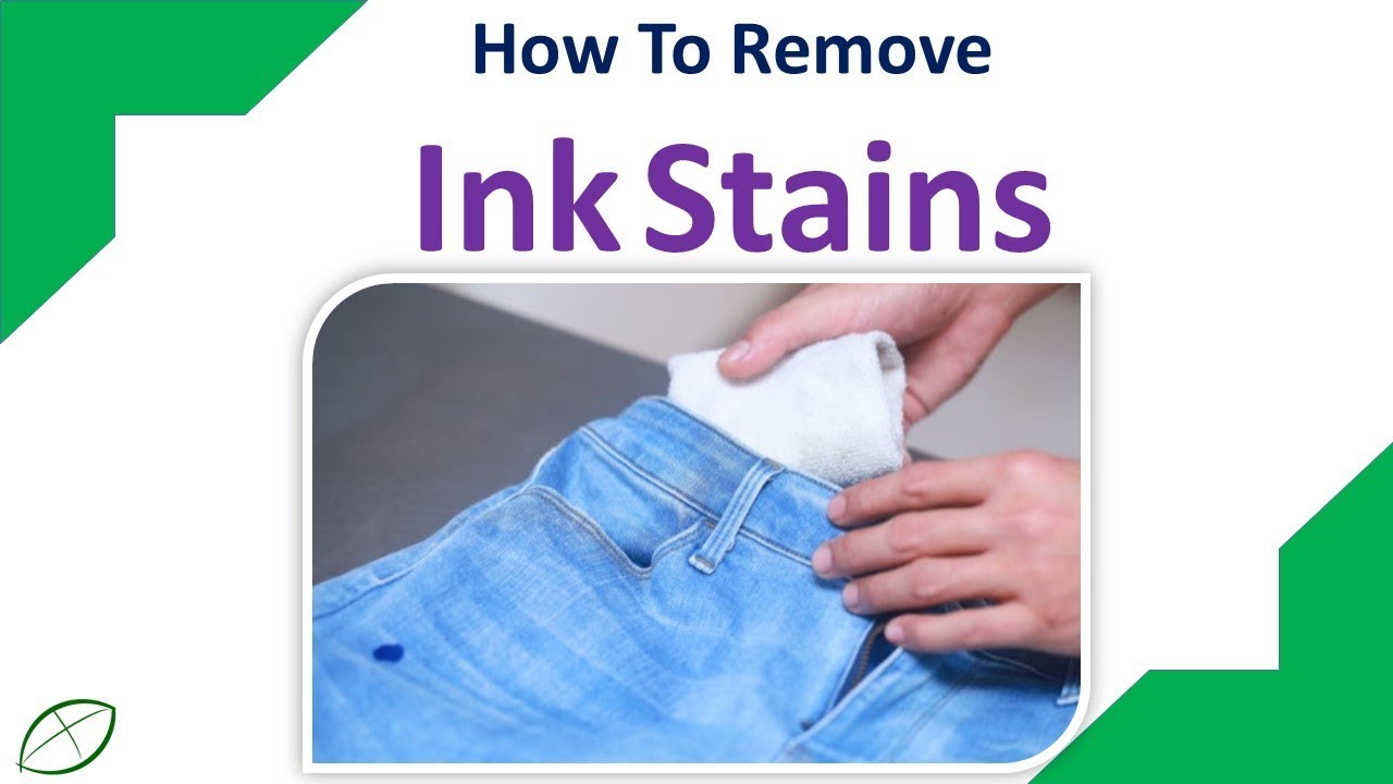 How To Remove Ink Stains| Get Rid Stains Simple Home Remedies - YouTube