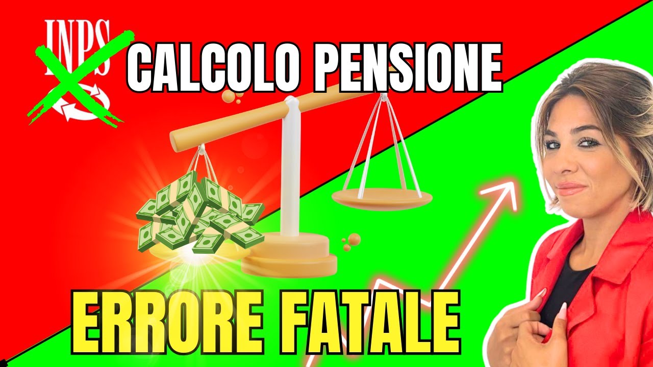⚠️ Calcolo Pensione 2025: l’ERRORE che ti rovina la pensione (e come evitarlo)