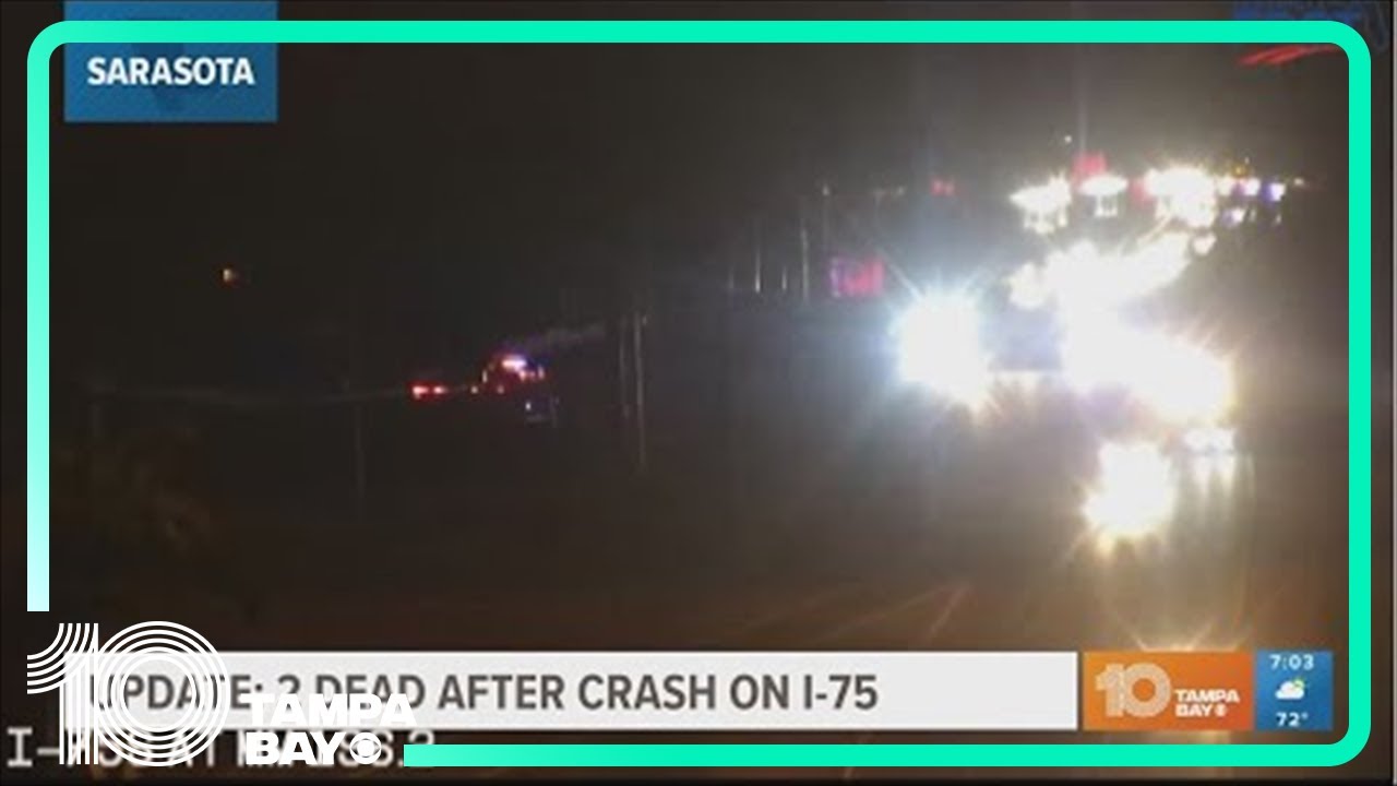 2 dead after hit-and-run crash on I-75 in Sarasota - YouTube