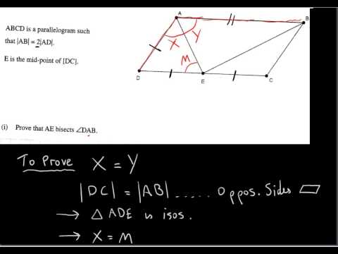 Parallelogram Example - Project Maths OL