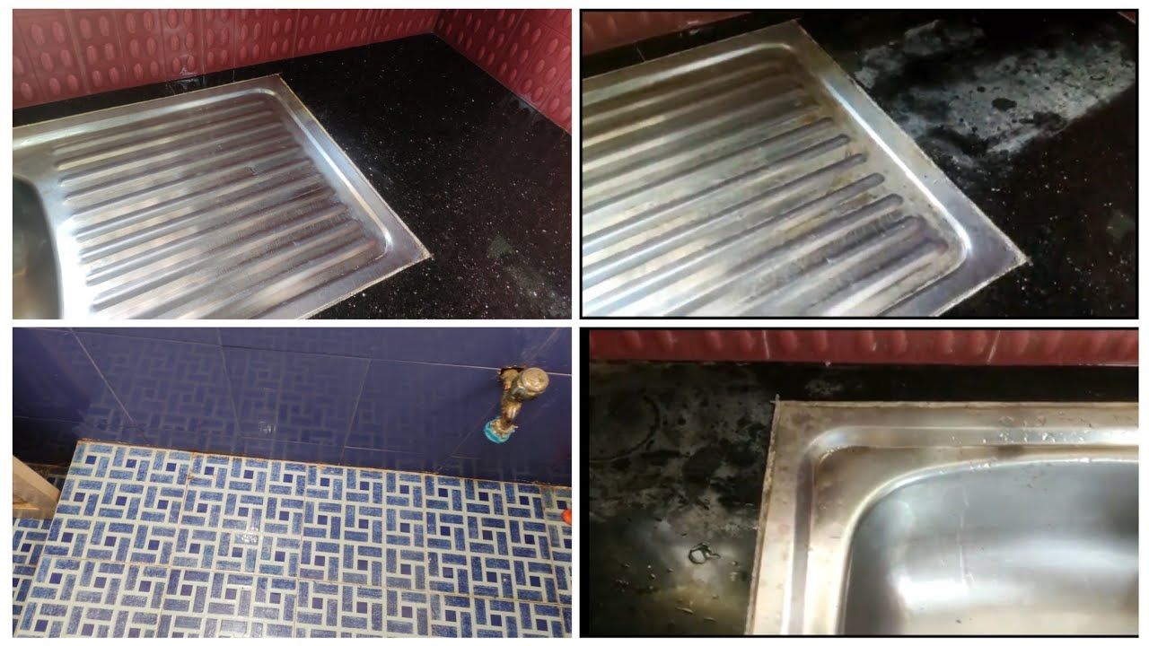 How to remove salt water stains in bathroom, kitchen, taps Removing