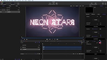 mO2 Tutorial - Making a Neon Star in Apple Motion 5