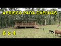 Aprisco para ovelhas / Ovinos / Cabras - Sugestão para construção