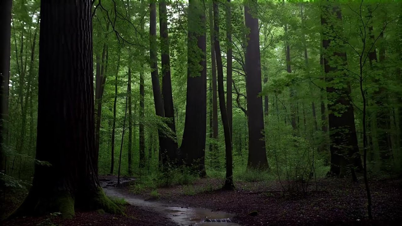 Peaceful Rain for Deep Sleep | Relaxation Sounds Help You Fall Asleep Fast 🌧️