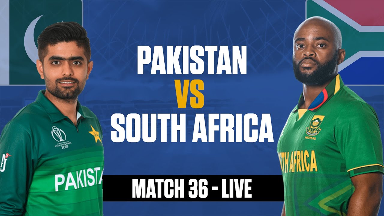 🔴 Live Pakistan Vs South Africa Live PAK Vs SA Live Pakistan Live Match Today