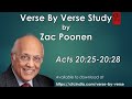 45 Acts 20 25 To 20 28 Zac Poonen Verse By Verse Study 
