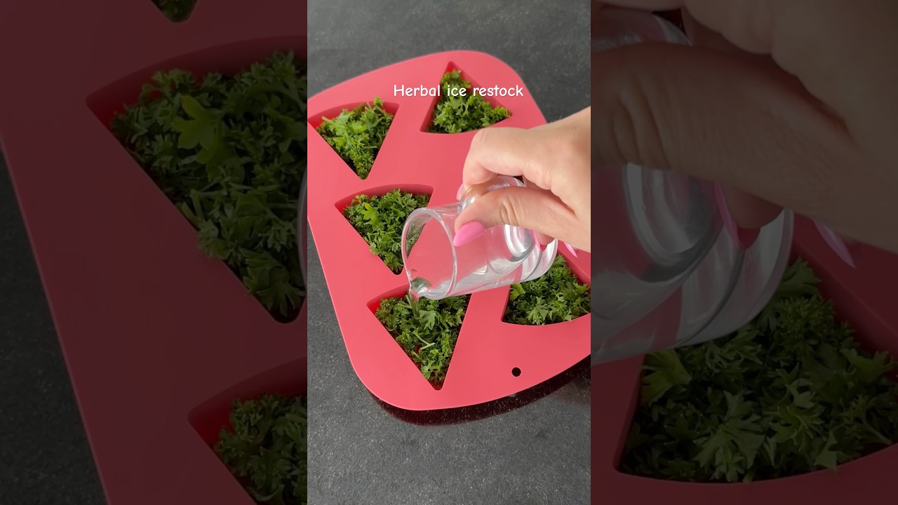 Restock herbal ice for winter 