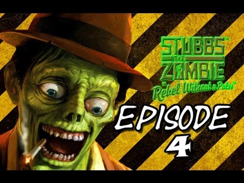 Episode 4 - Finn Plays: Stubbs The Zombie - Stealthy zombie Hand ...