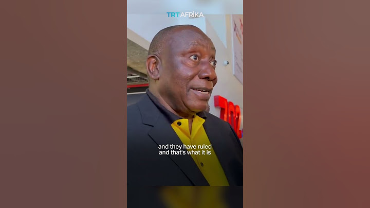 South Africa's Ramaphosa Speaks On Zuma's Disqualification #trtafrika #news #fypシ #southafrica