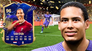 96 TOTY Van Dijk.. The BEST defender in FC 24! πͺ