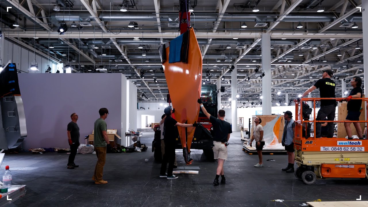 Behind the scenes of Art Basel: Installing Arlene Shechet