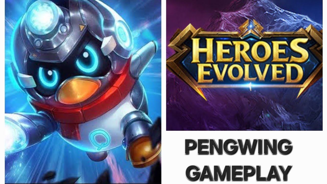 Loving Pengwing Style Of Playing | Skills, Skins And Gameplay | Heroes Evolved