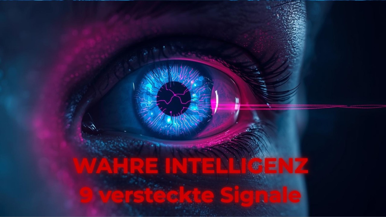 🧠 9 Zeichen echter Intelligenz (die meisten übersehen sie)