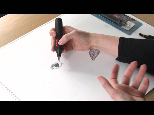 Derwent Battery Operated Eraser Artist Tool, Drawing, Art Supplies