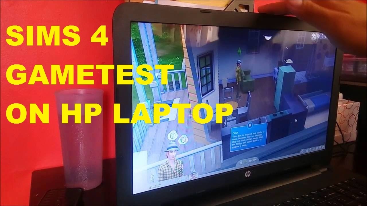 Sims 4 : Game Test On Hp Notebook 15 Af131Dx Laptop - Youtube