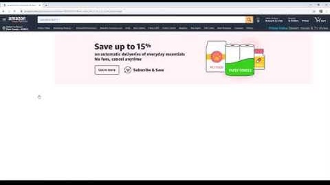 How to “subscribe and save” and cancel subscription on amazon