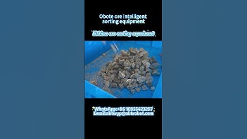 Lithium ore sorting experiment,Intelligent X-ray sorting of ores #Lithium ore #lithium