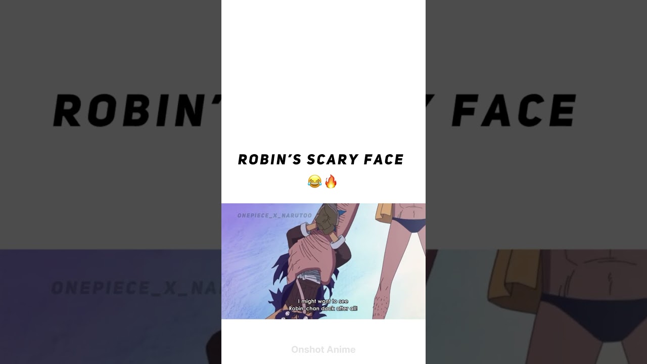 ROBIN’S SCARY FACE | 