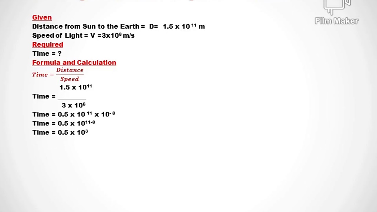 How Long Does It Take Sunlight To Reach The Earth YouTube how-long-does-it-take-sunlight-to-reach-the-earth-youtube