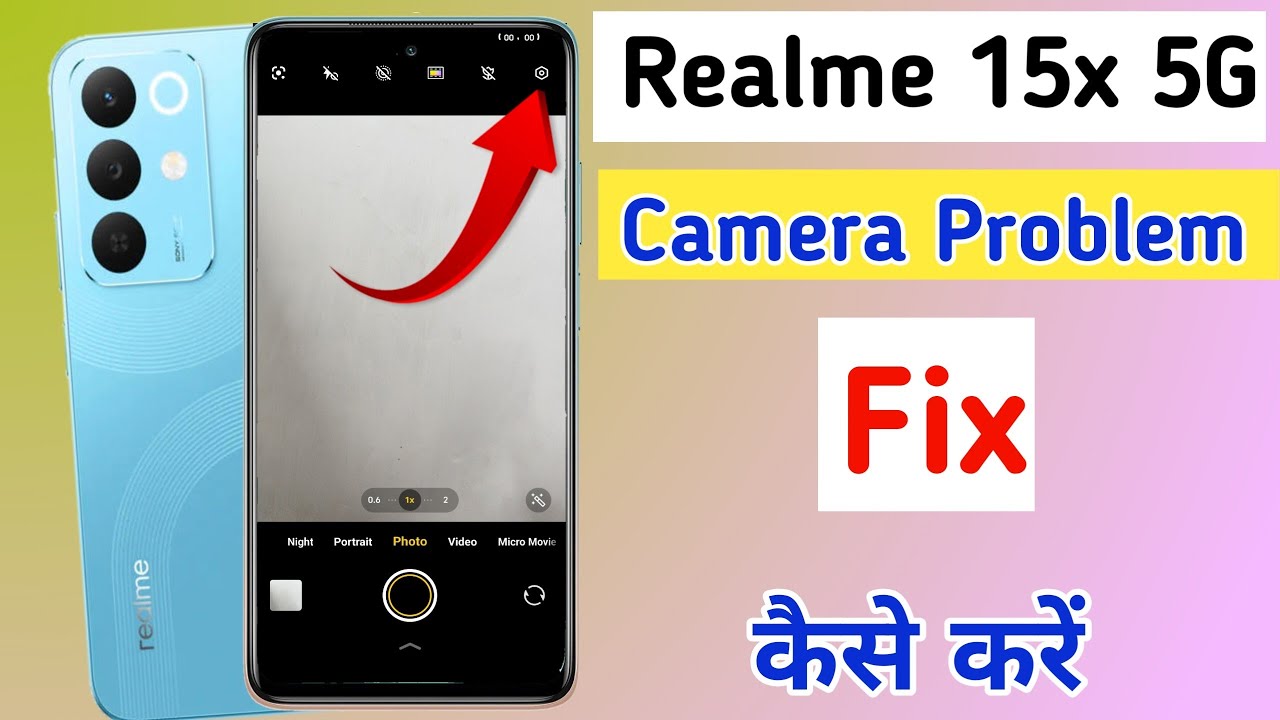 Realme 15x 5g camera setting / Realme camera setting reset/Realme 15x camera problem fix kaise kare