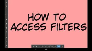 How To Access Filters - Medibang Paint Tutorial For Beginners screenshot 3