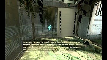 Portal 2 Playthrough Chapter 1 Part 1 (Read description)