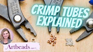 All About Crimp Tubes and Beads  JewelryMaking Tutorial