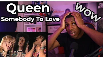 First Time Hearing Queen - Somebody To Love  (official video) Reaction