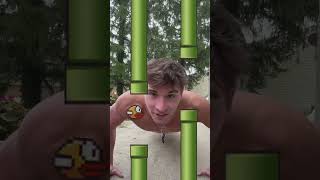 Longest Flappy Bird push-up record