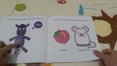 Ehon màu sắc. Bữa tiệc sắc màu của thú trắng