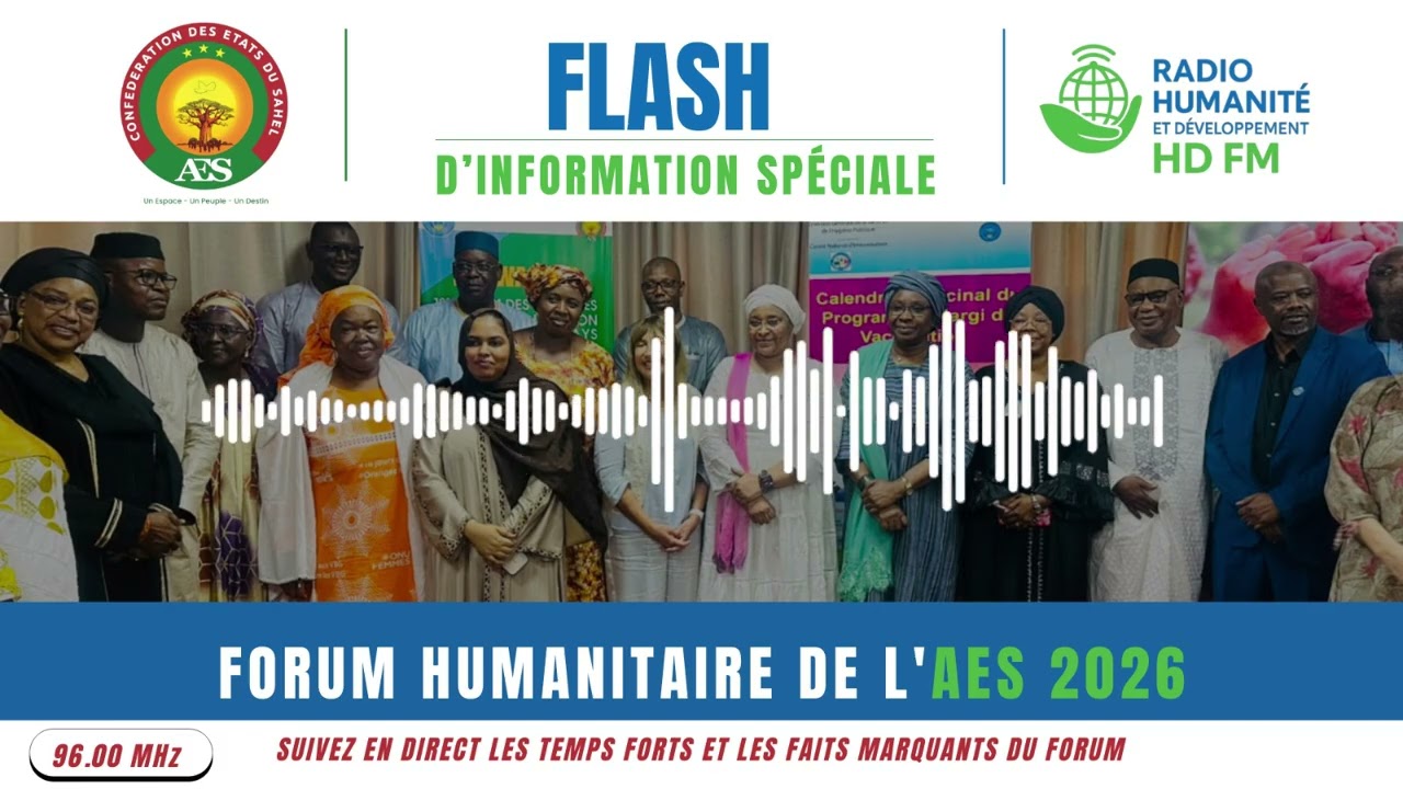 Radio HD FM/Flash d'information spécial en Anglais