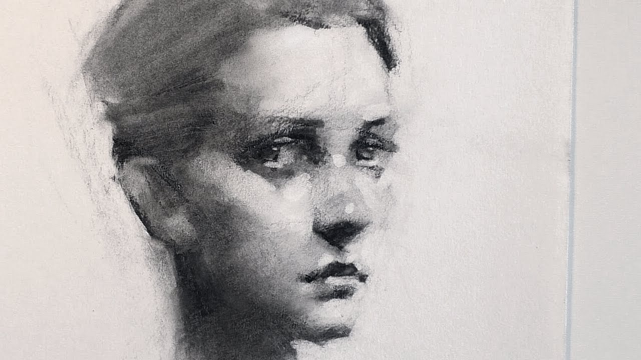 Charcoal Drawing Beginner For Free Download - Charcoal Drawing For