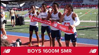 Boys 1600m Sprint Medley Relay - New Balance Nationals Outdoor 2026