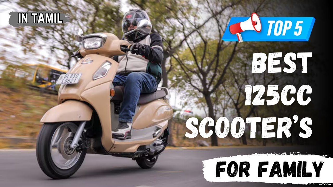 Top 5 125cc Family Scooters | Best for Daily Use & Long Rides