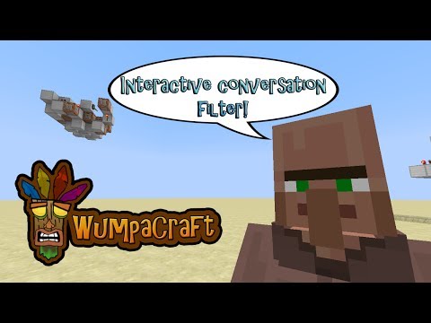 Interactive Conversations filter for MCEdit!