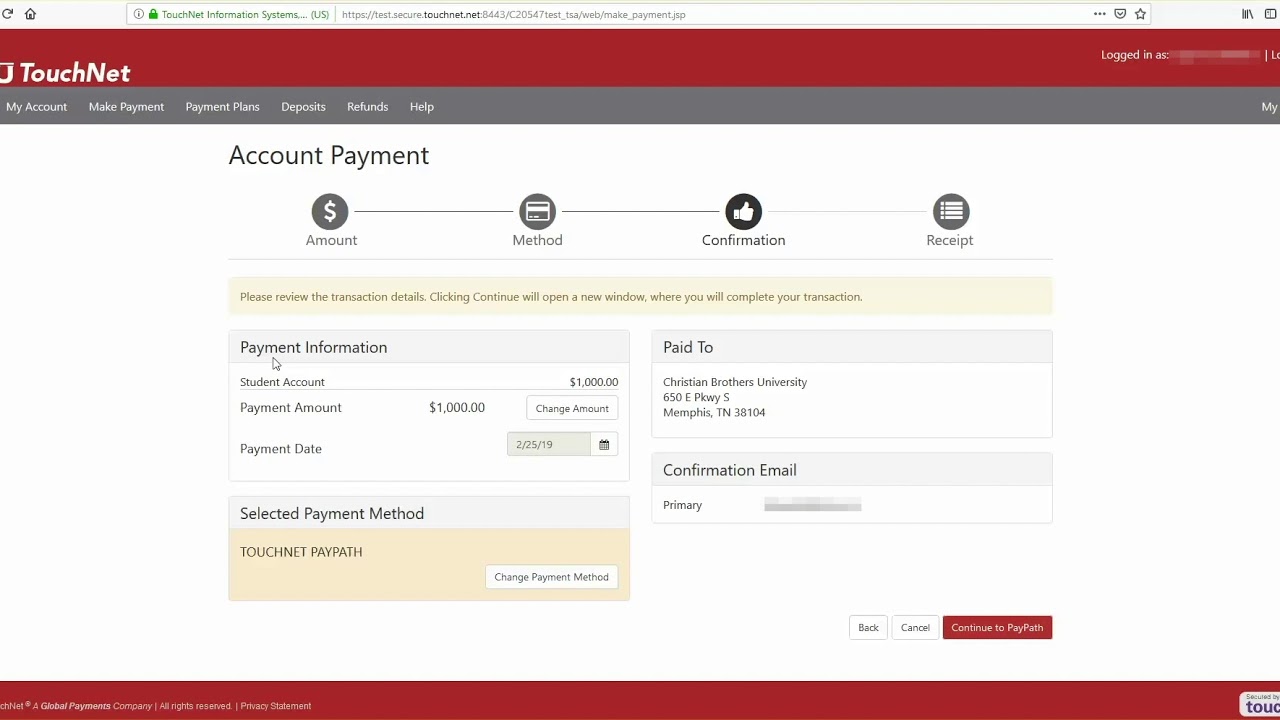Pay Online Using A Credit Or Debit Card