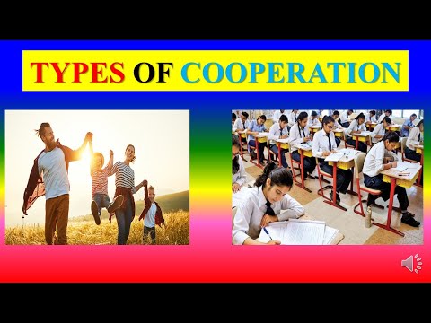 TYPES OF COOPERATION - Sociology