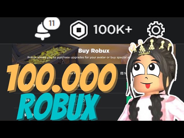 Como conseguir 100.000 Robux grátis?