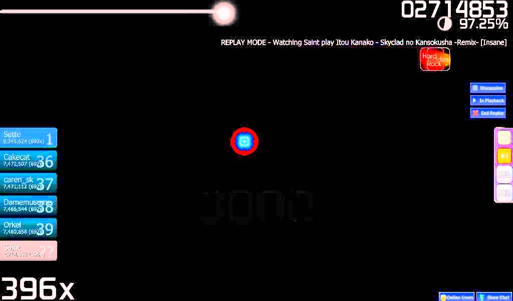 osu! - Steins;Gate (Itou Kanako) - Skyclad no Kansokusha -Remix- [Insane]