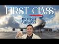 First Class on British Airways &amp; Lounges | Chicago to London